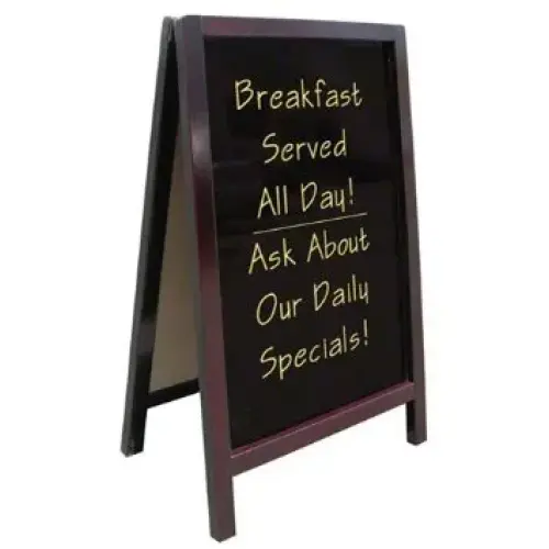 Update International ASIGN-2034 Style Sign 33.46" x 2.25" x 19.75"