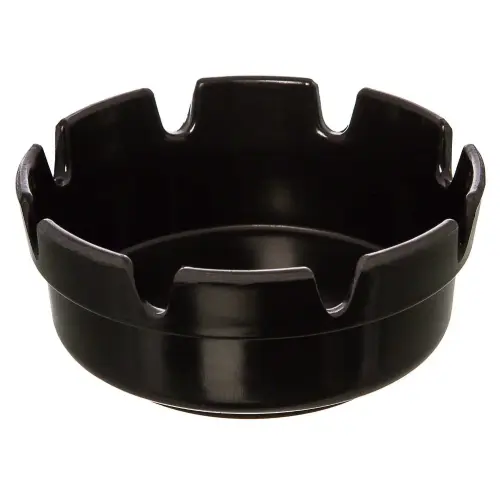 Update International AST-4BK Ash Tray 4" x 1.75" x 4"