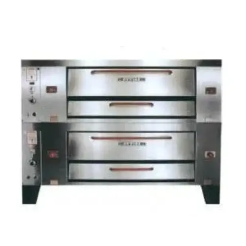 Attias Master Deck Natural Gas Pizza Oven - Single Deck 55" [JS6-18]