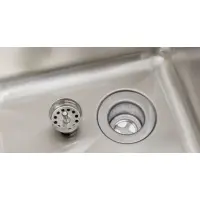 Universal 60" 3 Bowl Underbar Sink with Faucet and Two Drainboards