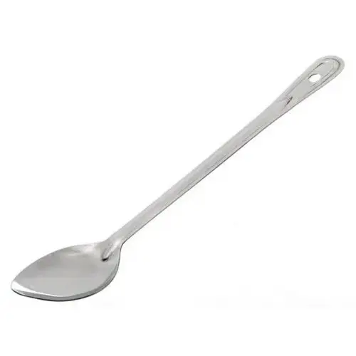 Update International BSLD-15HD - Heavy Duty - Solid Basting Spoon - 0.05" x 2.63" x 15"