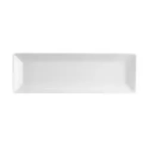 C.A.C. China LON-12 Long Island Platter 10-1/2" - (2 Dozen per Case)