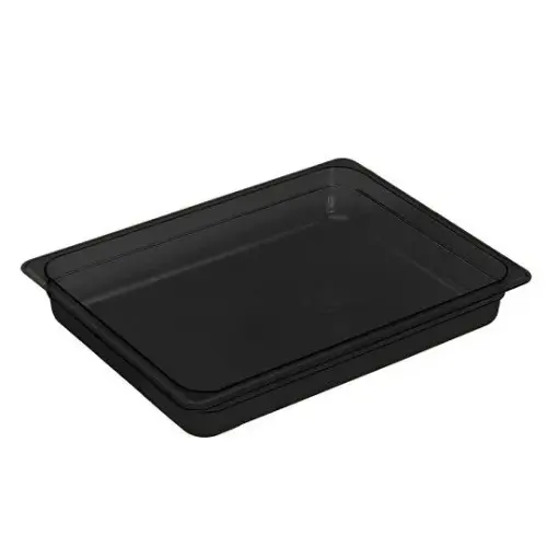 Cambro Camwear 2 1/2" Deep Half-Size High Heat Food Pan (Set of 6) [22HP-110]