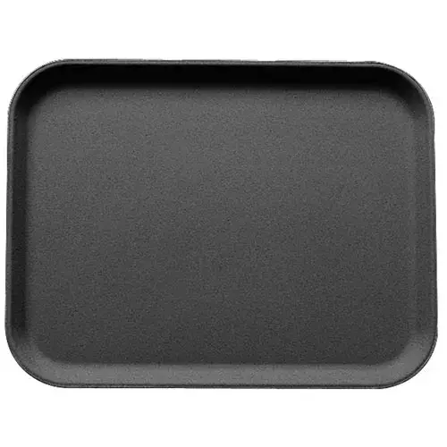 Cambro 13" x 21" Camtread Non-Skid Fiberglass Serving Tray (Set of 12) [3253CT-110]