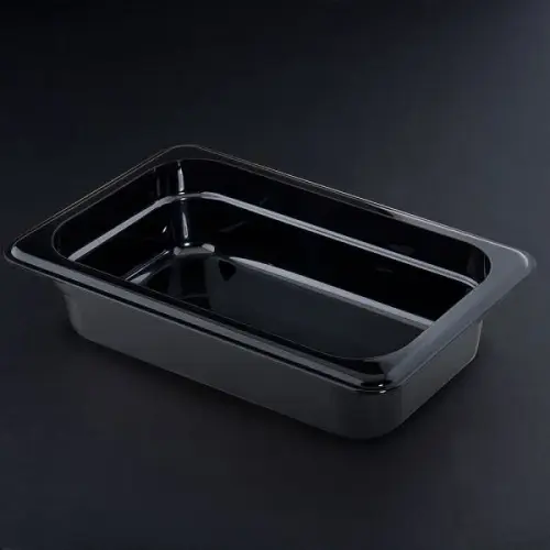 Cambro Camwear 2 1/2" Deep Quarter-Size Food Pan (Set of 6) [42CW-110]