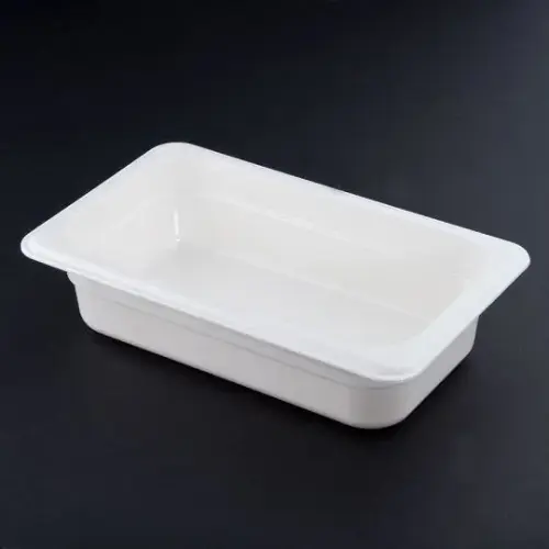 Cambro Camwear 2 1/2" Deep Quarter-Size Food Pan (Set of 6) [42CW-148]