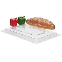 Cambro 1218CCW-135 - Half-Size Flat Lid for Food Box - Camwear (6 per Case) 