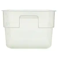 Cambro 12SFSPP-190 - 12 qt Polypropylene Food Storage Container - CamSquare (6 per Case) 