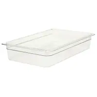 Cambro 14CW-135 - 14 qt Full-Size Food Pan - Camwear (6 per Case) 