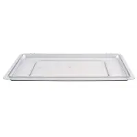 Cambro 1826CCW-135 - 18" x 26" Full-Size Flat Food Box Cover - Camwear (6 per Case) 