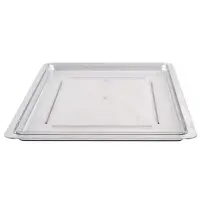 Cambro 1826CCW-135 - 18" x 26" Full-Size Flat Food Box Cover - Camwear (6 per Case) 