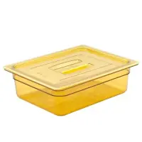 Cambro 20HPCH-150 - Half-Size Food Pan Cover w/ Handle - High-Heat H-Pans (6 per Case) 