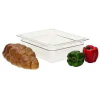 Cambro 24CW-135 - 6 qt Half-Size Food Pan - Camwear (6 per Case) 