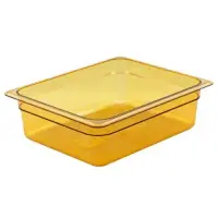 Cambro 24HP-150 - 6.3 qt Half-Size Food Pan - High-Heat H-Pan (6 per Case) 