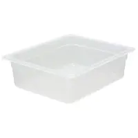 Cambro 24PP-190 - 6.3 qt Half-Size Translucent Food Pan (6 per Case) 