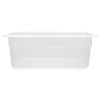 Cambro 24PP-190 - 6.3 qt Half-Size Translucent Food Pan (6 per Case) 