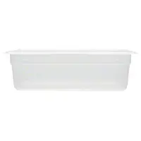 Cambro 24PP-190 - 6.3 qt Half-Size Translucent Food Pan (6 per Case) 