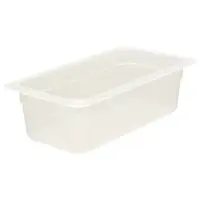 Cambro 34PP-190 - 3.8 qt Third-Size Translucent Food Pan (6 per Case) 