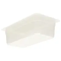 Cambro 34PP-190 - 3.8 qt Third-Size Translucent Food Pan (6 per Case) 