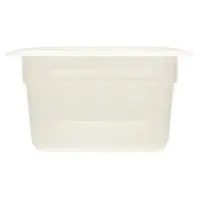 Cambro 34PP-190 - 3.8 qt Third-Size Translucent Food Pan (6 per Case) 