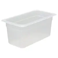 Cambro 36PP-190 - 5.6 qt Third-Size Translucent Food Pan (6 per Case) 