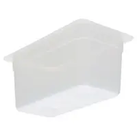 Cambro 36PP-190 - 5.6 qt Third-Size Translucent Food Pan (6 per Case) 