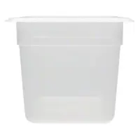 Cambro 36PP-190 - 5.6 qt Third-Size Translucent Food Pan (6 per Case) 