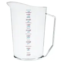 Cambro 400MCCW-135 - 4 qt. Liquid Measuring Cup - Camwear 