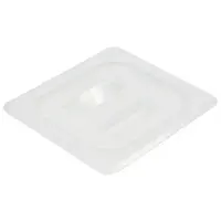 Cambro 60PPCH-190 - One-Sixth Size Food Pan Cover w/ Handle (6 per Case) 