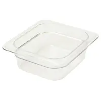 Cambro 62CW-135 - 1 qt Sixth-Size Food Pan - Camwear (6 per Case) 