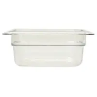 Cambro 62CW-135 - 1 qt Sixth-Size Food Pan - Camwear (6 per Case) 