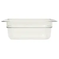 Cambro 62CW-135 - 1 qt Sixth-Size Food Pan - Camwear (6 per Case) 