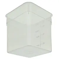 Cambro 8SFSPP-190 - 8 qt Polypropylene Food Storage Container - CamSquare (6 per Case) 