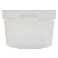 Cambro RFS12PP-190 - 12 qt Polypropylene Round Food Storage Container (6 per Case) 