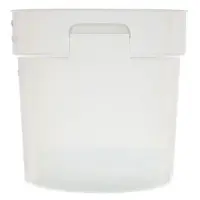 Cambro RFS18PP-190 - 18 qt Polypropylene Round Food Storage Container (6 per Case) 