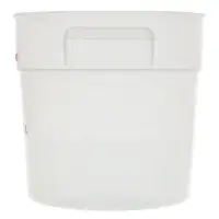 Cambro RFS1PP-190 - 1 qt Polypropylene Round Food Storage Container (12 per Case) 