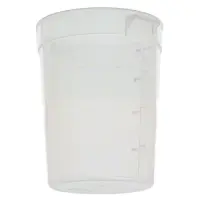 Cambro RFS8PP-190 - 8 qt Polypropylene Round Food Storage Container (12 per Case) 