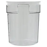 Cambro RFSCW22-135 - 22 qt Polycarbonate Food Storage Container - Camwear Round (6 per Case) 