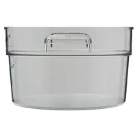 Cambro RFSCW2-135 - 2 qt Polycarbonate Food Storage Container - Camwear Round (12 per Case) 