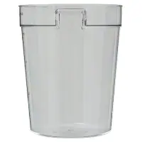 Cambro RFSCW8-135 - 8 qt Polycarbonate Food Storage Container - Camwear Round (12 per Case) 