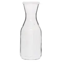 Cambro WW1000CW-135 - 1 L Beverage Decanter - Camwear Camliter (12 per Case) 