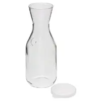 Cambro WW1000CW-135 - 1 L Beverage Decanter - Camwear Camliter (12 per Case) 