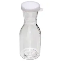 Cambro WW250CW-135 - .25 L Beverage Decanter - Camwear Camliter (12 per Case) 