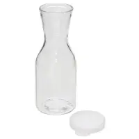 Cambro WW250CW-135 - .25 L Beverage Decanter - Camwear Camliter (12 per Case) 