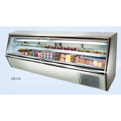 Leader CDL118 - 118" Single Duty Refrigerated Deli Display Case 