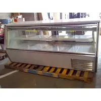 Leader CDL96F - 96" Refrigerated Fish Display Case - Single Duty