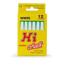 Universal 116WCS12 - Choice White Chalk - 12 Pieces / Box