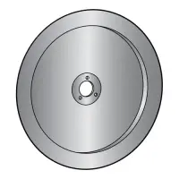 Globe - CM512-SS - Stainless Steel - Grinding Stone For Globe/Parts for Globe Slicers/Slicers