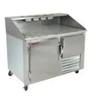 Universal Coolers MDR-4 - 48" Refrigerated Pizza Dough Retarder Table - Marble Top