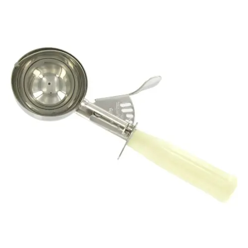 Update International DP-10 - Stainless Steel - Disher Scoop - 2" x 2.63" x 9"